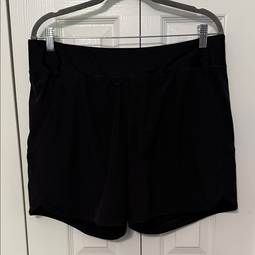 Lands’ End 5” Board Shorts Black